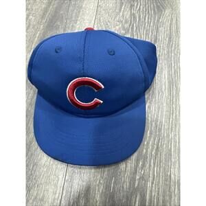 Chicago Cubs Boys Hat Blue Adjustable Strap Cap MLB Baseball Youth Size